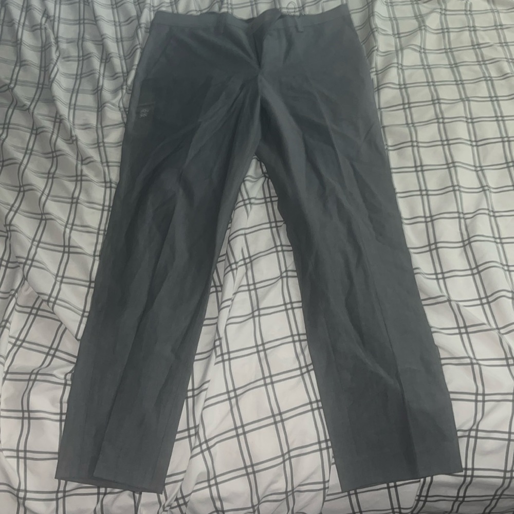 2 pairs of express extra slim dress pants